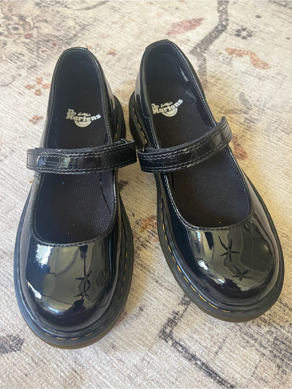 Dr Martens Air Walk Maccy Jane Black Shoes